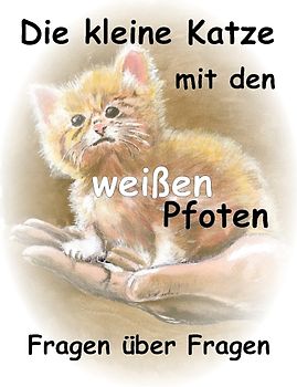 Die kleine Katze mit den weissen Pfoten