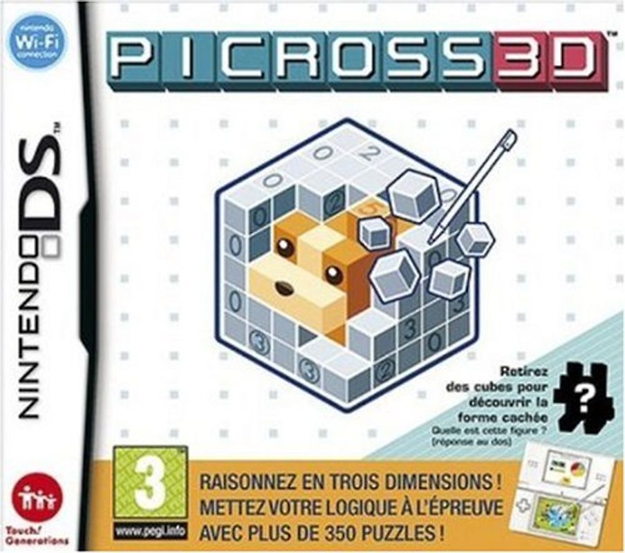 PICROSS 3D DS Nintendo DS