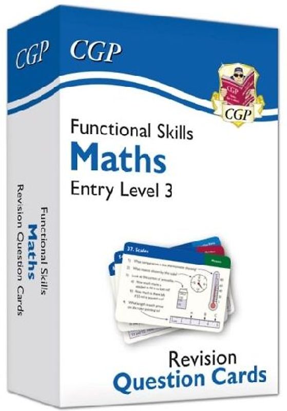 Functional Skills Maths Revision Question Cards - Entry Level 3