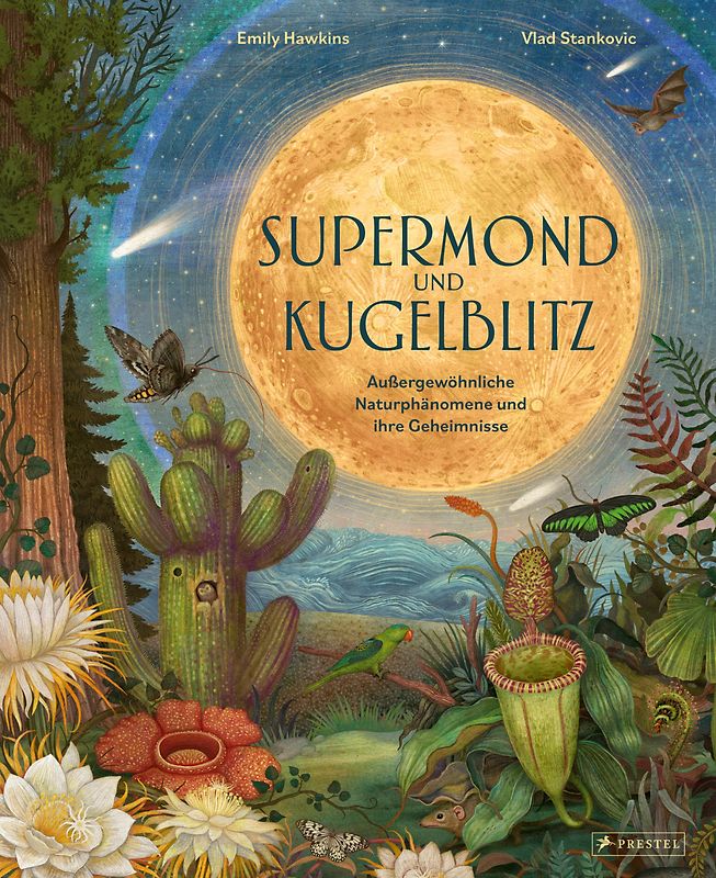 Supermond und Kugelblitz