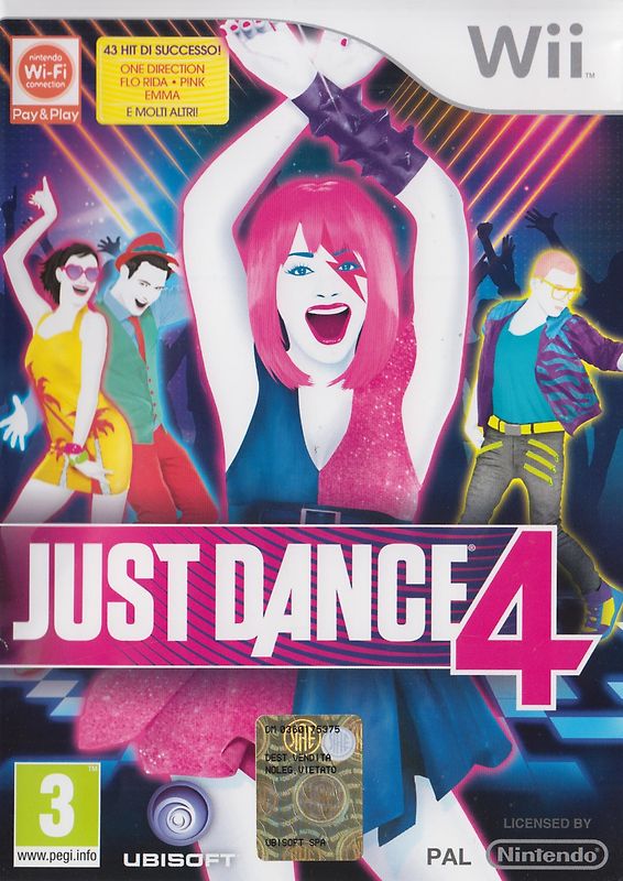 Just Dance 4 [IT Import] Nintendo Wii