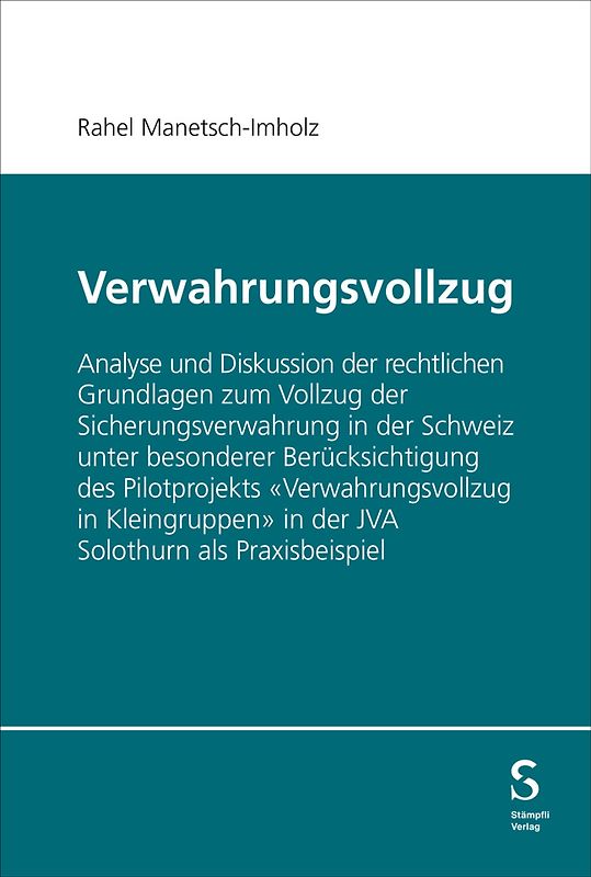 Verwahrungsvollzug