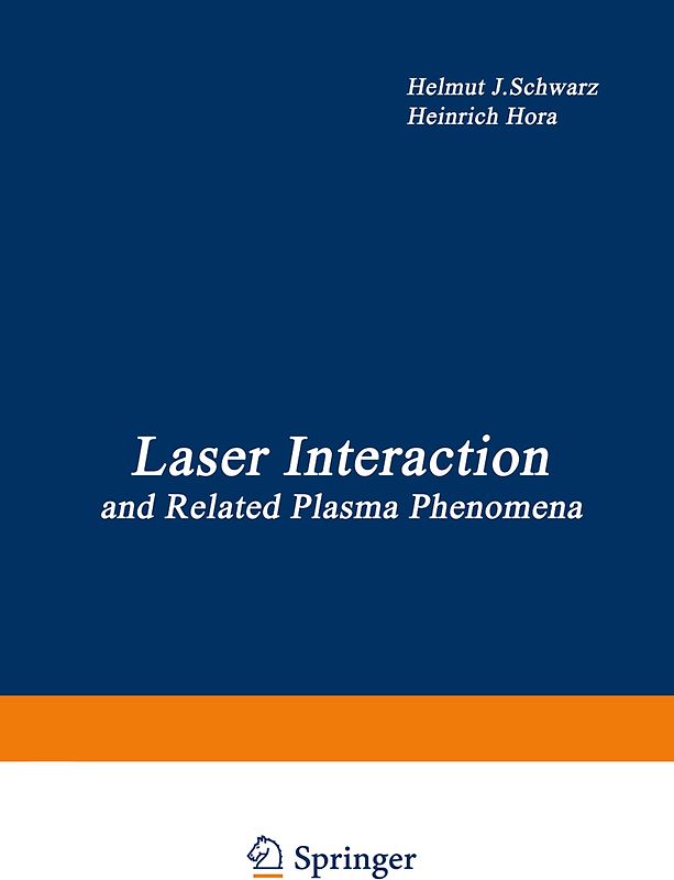 Laser Interaction and Related Plasma Phenomena