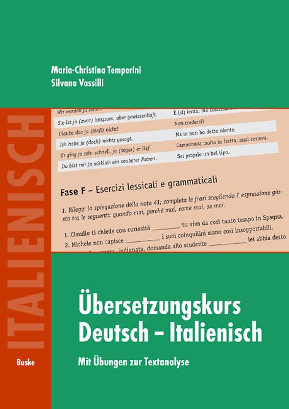 Übersetzungskurs Deutsch–Italienisch