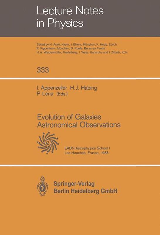 Evolution of Galaxies Astronomical Observations