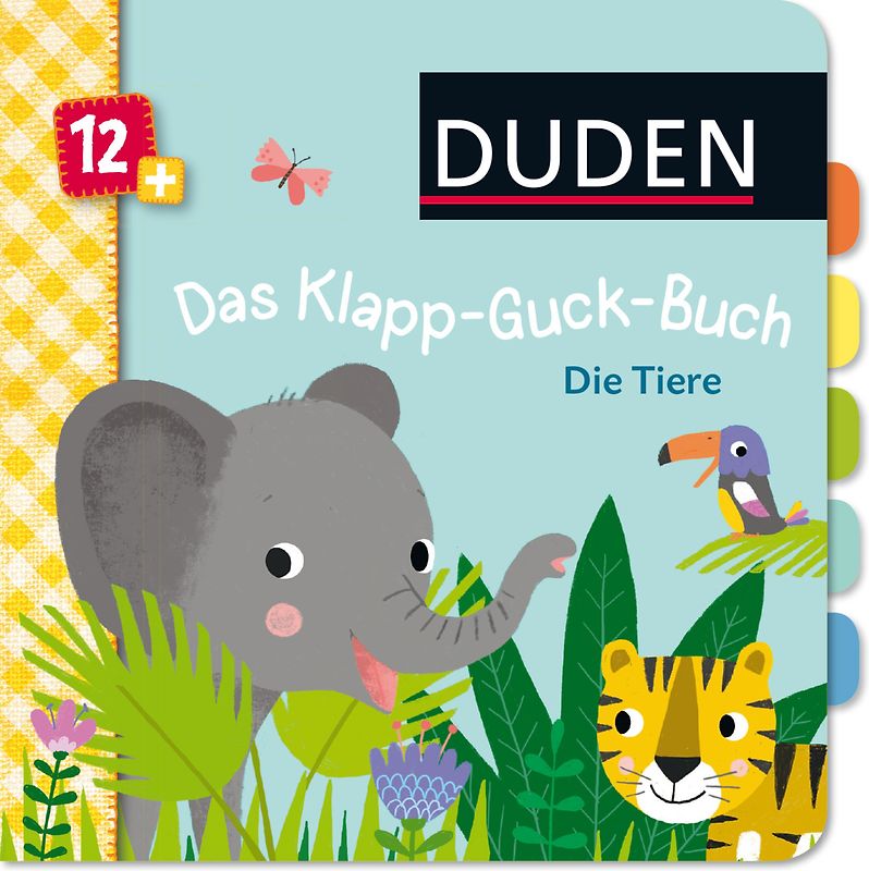 Duden 12+: Das Klapp-Guck-Buch: Die Tiere