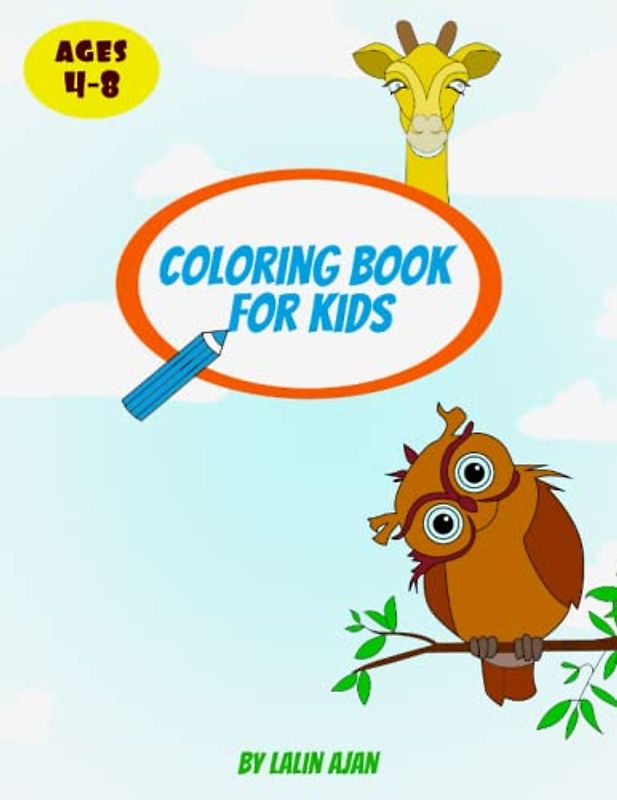 Сoloring Book For Kids: Coloring Nature for Kids Ages 4-8, 8-12