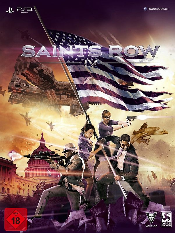 Saints Row IV [Collector's Edition inkl. Figur, Dubstep Gun, Doomsday Button] PlayStation 3