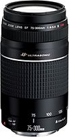 Canon EF 75-300 mm F4.0-5.6 USM III 58 mm Objectif (adapté à Canon EF) noir