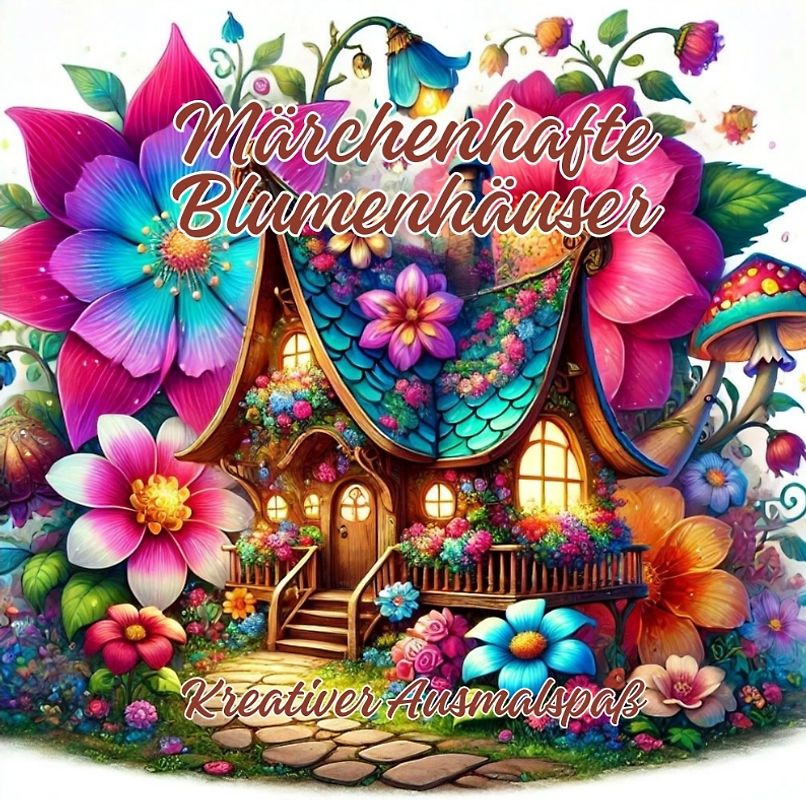 Märchenhafte Blumenhäuser