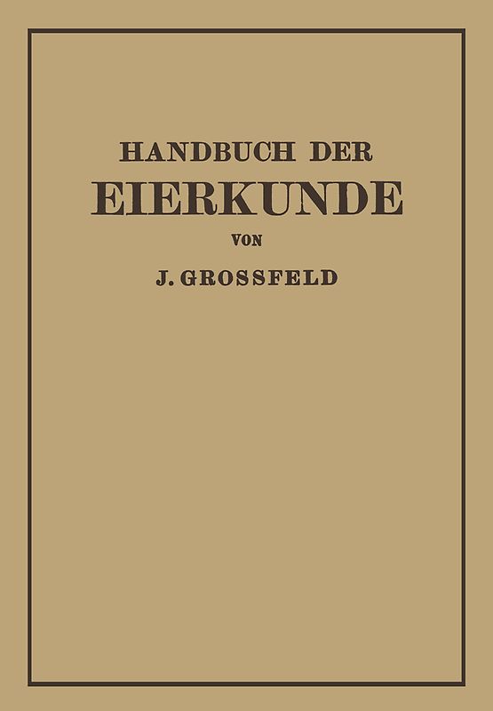 Handbuch der Eierkunde