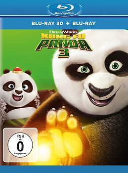 Kung Fu Panda 3 (3D) (Blu-ray 3D+Blu-ray) 3D Blu-ray Disc