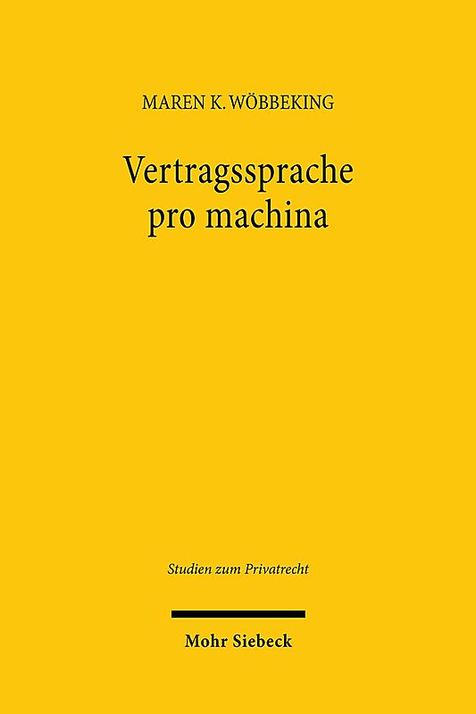 Vertragssprache pro machina