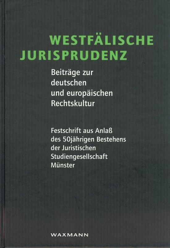 Westfälische Jurisprudenz