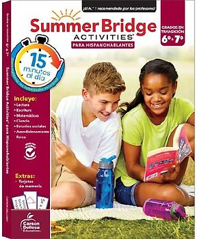 Summer Bridge Activities Spanish 6-7, Grades 6 - 7