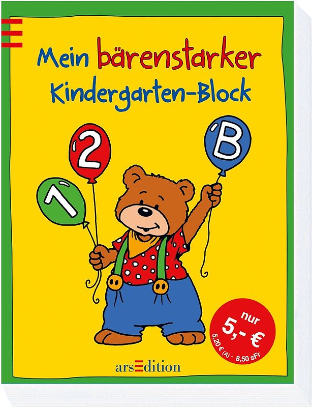 Mein bärenstarker Kindergarten-Block