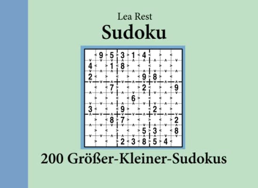 Sudoku - 200 Größer-Kleiner-Sudokus