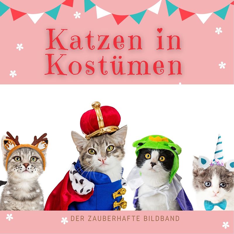 Katzen in Kostümen