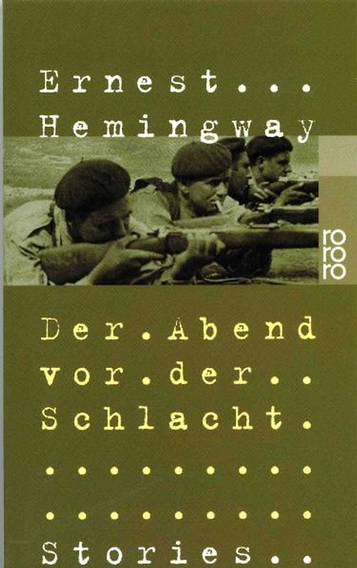 Der Abend vor der Schlacht