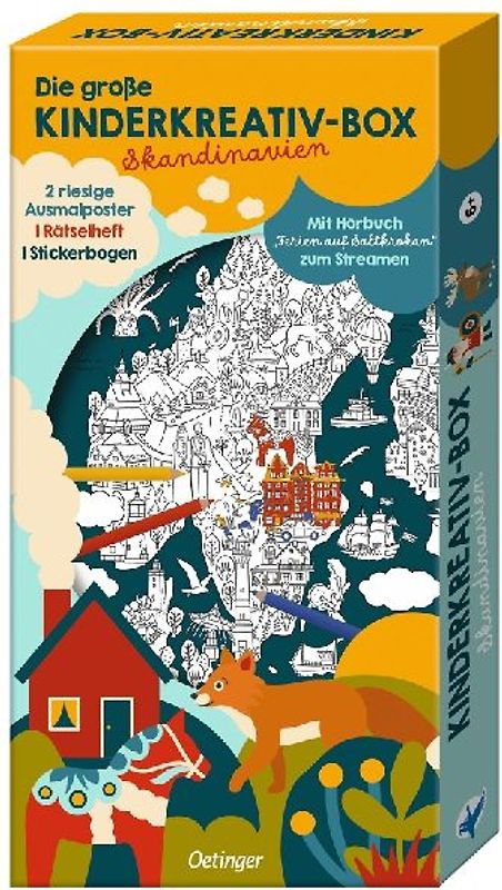 Die große Kinderkreativ-Box: Skandinavien