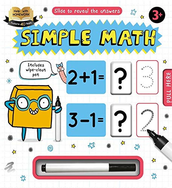 Help With Homework Simple Math: Wipe-clean Workbook