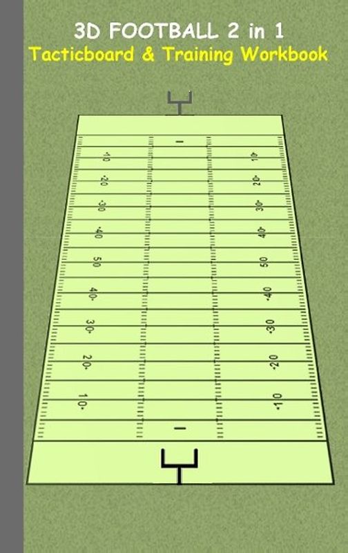 3D Football 2 in 1 Tacticboard and Training Book