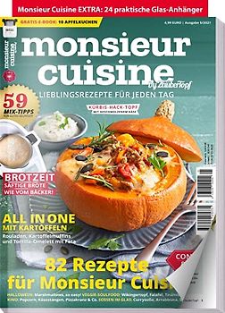 mein ZauberTopf Extra 05/21 - Monsieur Cuisine : 82 Lieblingsrezepte für jeden Tag Rezepte für Monsieur Cuisine: 59 Mix-Tipps für Monsieur Cuisine: Brot Zeit