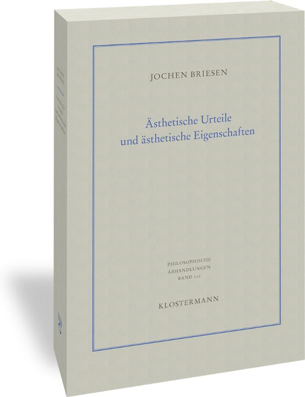 Ästhetische Urteile und ästhetische Eigenschaften