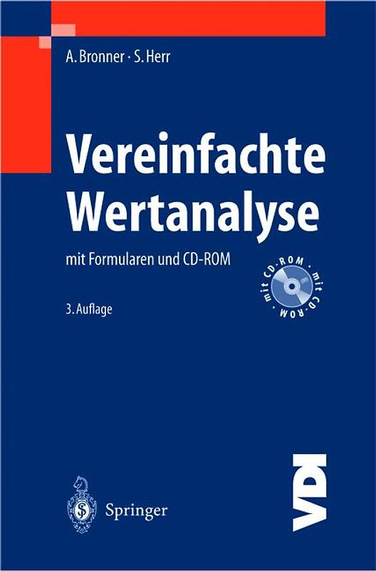 Vereinfachte Wertanalyse mit Formularen und CD-ROM