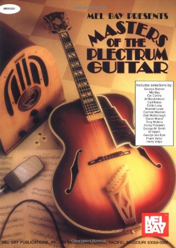 Masters of the Plectrum Guitar (Mel Bay Presents) - William Bay