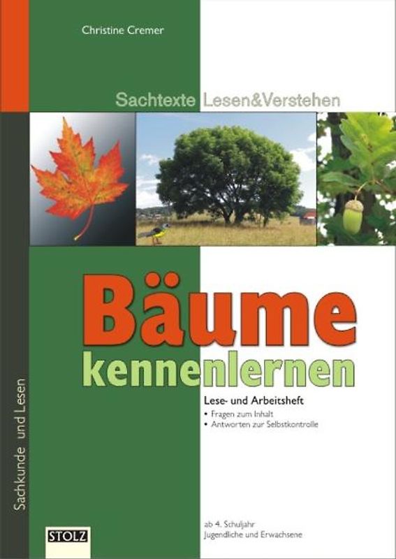 Bäume kennenlernen: Sachtext-Lesetraining