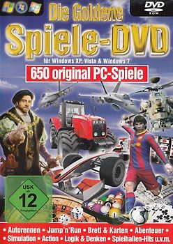 Die goldene Spiele DVD - 650 original PC-Spiele PC Spiele