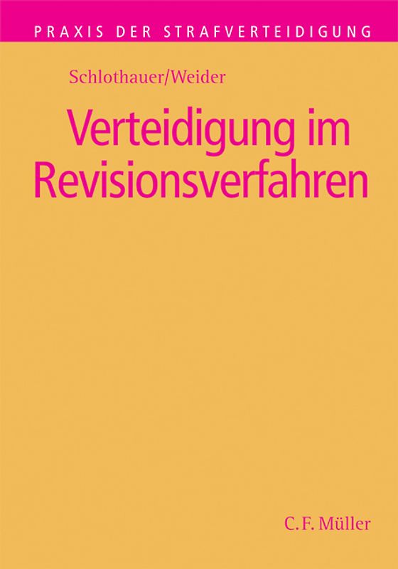 Verteidigung im Revisionsverfahren