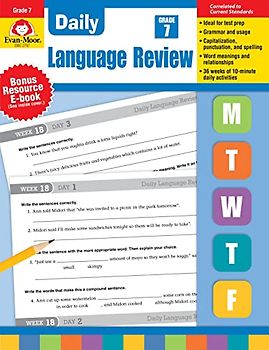 Daily Language Review, Grade 7 Te
