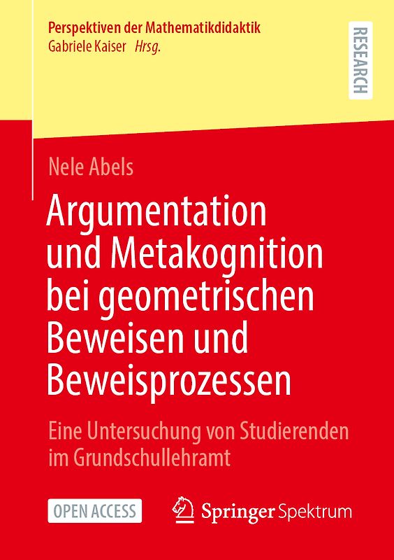 Argumentation und Metakognition bei geometrischen Beweisen und Beweisprozessen