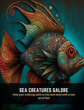Sea Creatures Galore: Take your coloring skills to the next level with a new set of fish