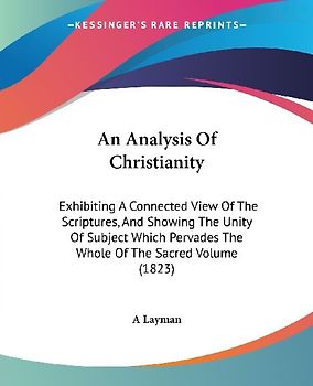 An Analysis Of Christianity