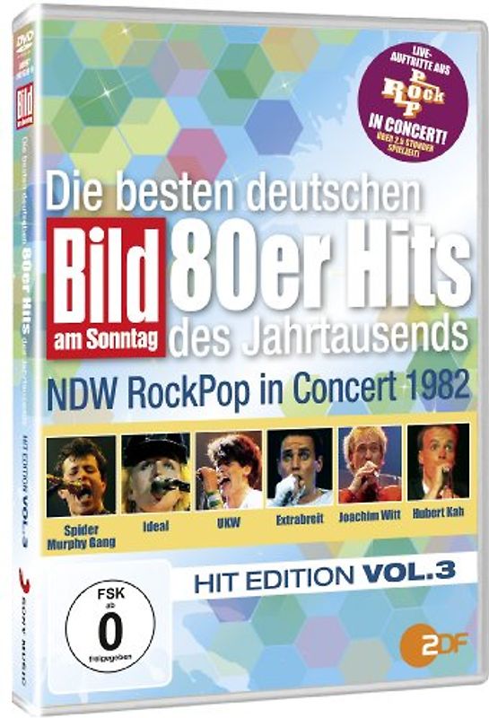 BamS - Die besten deutschen 80er Hits des Jahrtausends - Hit Edition Vol. 3 - NDW RockPop in Concert 1982 DVD