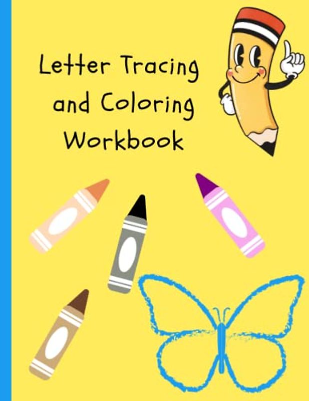 Letter Tracing and Coloring Workbook