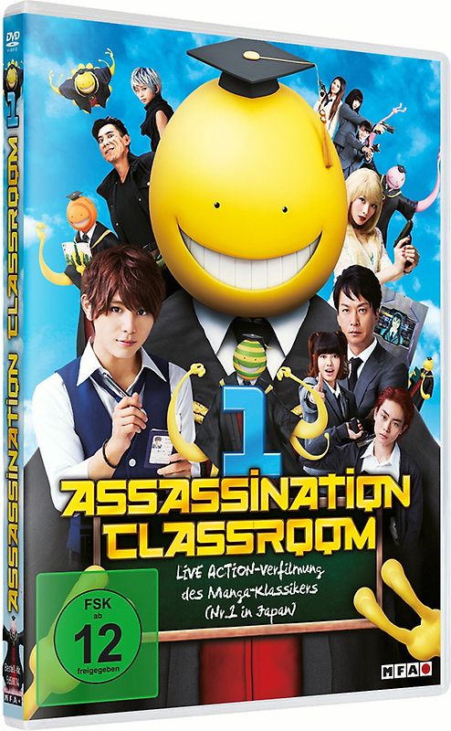 Assassination Classroom 1 DVD