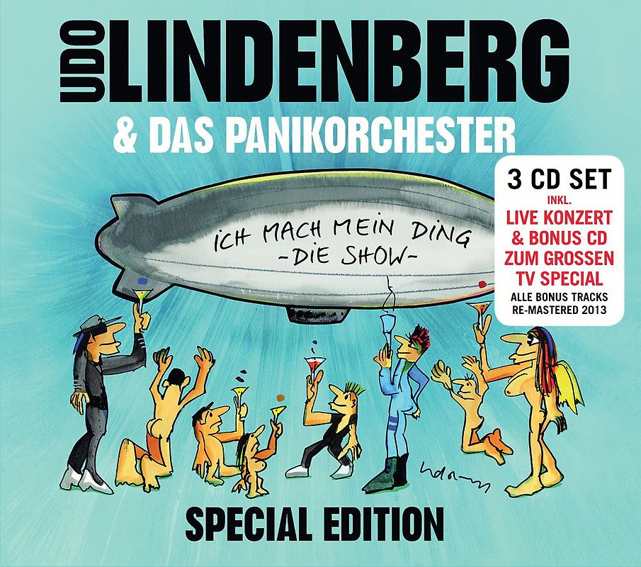 Udo Lindenberg & Das Panikorchester - Ich mach mein Ding: - Die Show - [Special Edition inkl. Bonus-CD, 3 Discs]