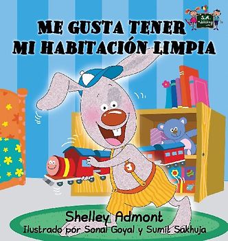 I Love to Keep My Room Clean (Spanish Book for Kids)