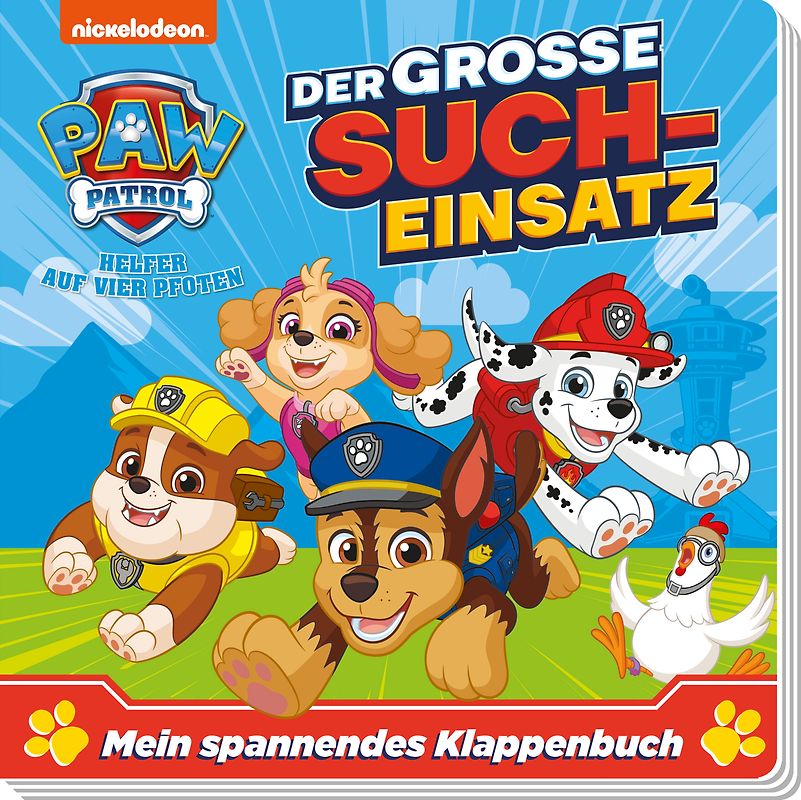 PAW Patrol: Der große Sucheinsatz - Mein spannendes Klappenbuch