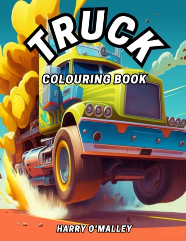 Truck Colouring Book