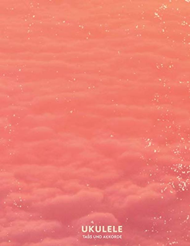 Ukulele Tabs und Akkorde: Leere Notenblatt mit Tabulatur, Akkordboxen und Liedtextzeilen für Ukulele Lieder | 8,5 " x 11" | 110 Seiten | Schreiben Sie Ihre eigene Uke-Musik