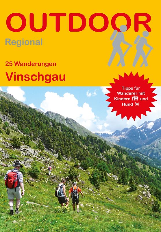 25 Wanderungen Vinschgau