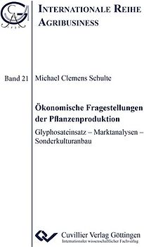 Ökonomische Fragestellungen der Pflanzenproduktion