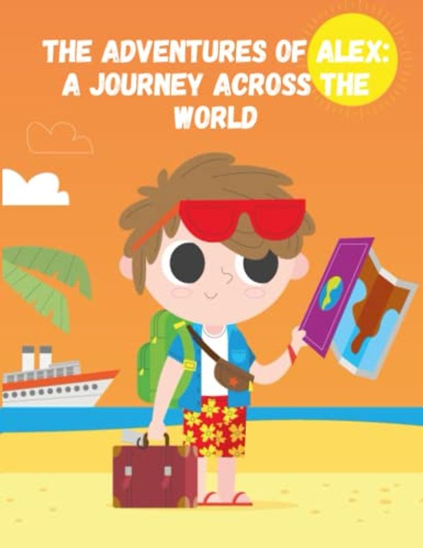 The Adventures of Alex - A Journey Across the World: Short Stories for kids about Traveling, Travel adventure story for kids I Cultural exploration for children I Gift for kids