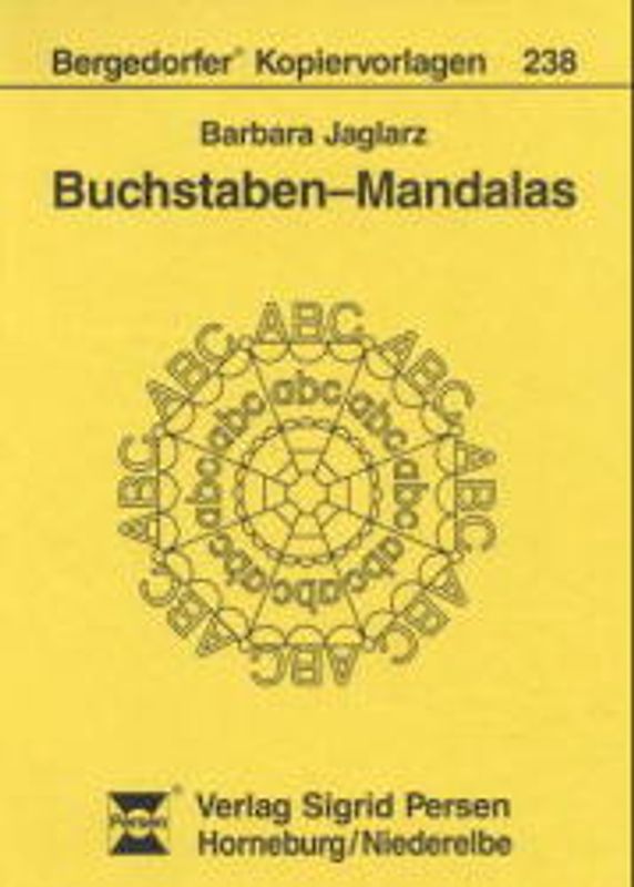 Buchstaben-Mandalas