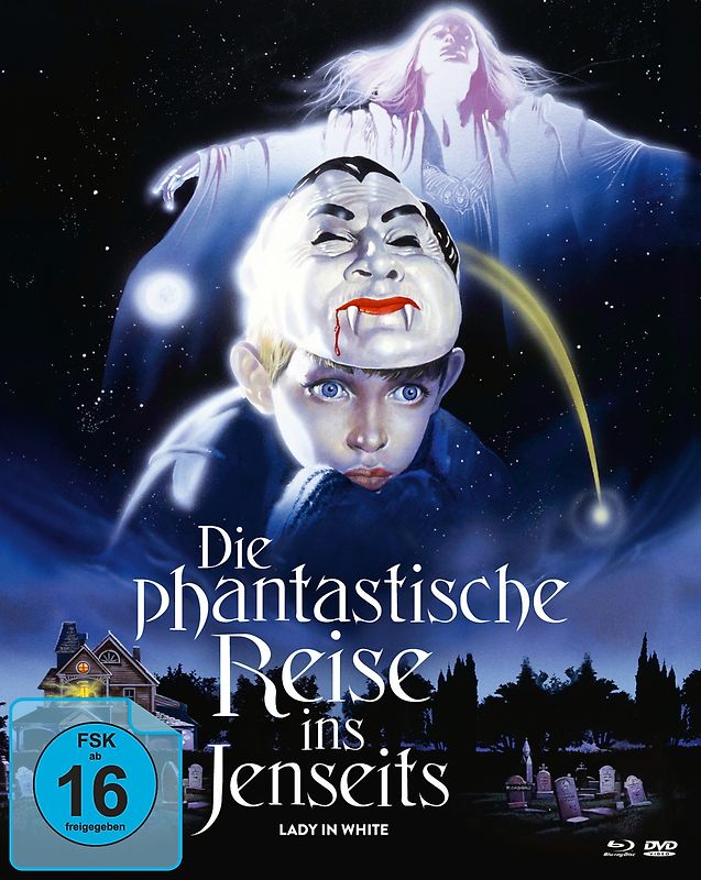 Die phantastische Reise ins Jenseits [Mediabook, 2 Blu-rays + DVD, Cover A] Blu-ray Disc